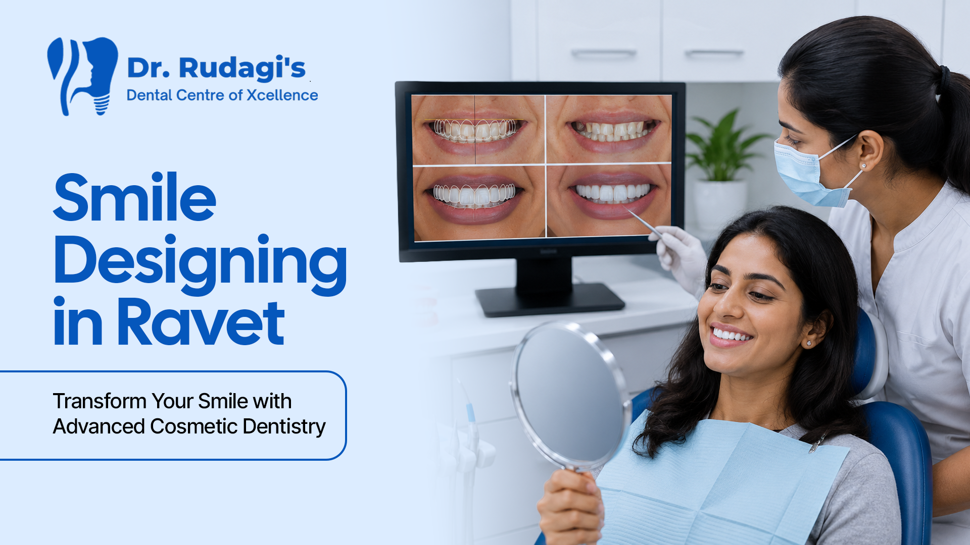 Smile Designing treatment in Ravet for a brighter, straighter, and natural-looking smile